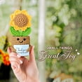 thumbnail image 6 of Mini Sunflower Teacher Appreciation Gifts, Thank You Gift for Teacher Boss Manager, Handmade Crochet Positive Plant with Card, Cute Small Desk Decor, End of School Year Christmas Graduation Present, 6 of 8
