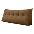 thumbnail image 1 of Triangular Headboard Pillow for Twin XL Dorm Bed Bolster Backrest Support Color, 1 of 4