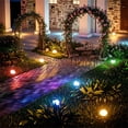 thumbnail image 6 of 1PCS Solar Glass Garden Pebbles Outdoor, Solar LED Lights, Color Changing Outdoor Garden Lights, Glowing Cobblestone Stones for Outdoor Landscape Lighting, for Pathway, Yard Decor, 6 of 6