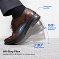 thumbnail image 4 of Bruno Marc Men's Brogue Wingtip Oxfords, Full Grain Leather Dress Shoes Flexible Forefoot for Work & Business Comfort Lightweight Lace Classic Formal Shoes, 4 of 7