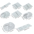 thumbnail image 2 of Milue Fondant Embossers Flower Cookie Cutters Biscuit Moulds 14 Different Style Choose, 2 of 21