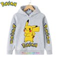 thumbnail image 1 of Sudaderas con capucha de Pokémon Kawaii para niños, Ropa para Niñas, Tops para niños, sudadera con estampado de juego, jerséis de manga larga, ropa de calle para bebés qym unisex, 1 of 2