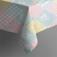 thumbnail image 4 of Pioneer Flower Floral Print Pattern Rectangle Tablecloth 60"x120", Waterproof Polyester Table Cloth, Wipeable Spillproof for Dining Camping Indoor Outdoor, 4 of 6