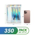 thumbnail image 2 of Holographic Metallic Bubble Mailers, Bright Waterproof Padded, 350 Count, 6.5 x 9 in, 2 of 7