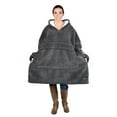 thumbnail image 5 of Catalonia Oversized Wearable Blanket Hoodie Sweatshirt, Comfortable Sherpa Lounging Pullover for Adults Men Women Teenagers Wife Girlfriend Gift, 5 of 6