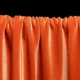 thumbnail image 7 of Ice Fabric Stretch Velvet Fabric by the Yard - 60" Wide Soft Stretchy Fabric for Sewing Clothes, Apparel, Costume, Crafts - 90% Polyester 10% Spandex - Orange - 15 Yards, 7 of 7