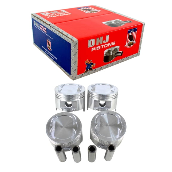 DNJ P321.20 Oversize Complete Piston Set Fits Cars & Trucks 90-93 Geo Isuzu Storm 1.6L SOHC 12v