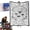 D, variant on Halloween Coloring Blanket for Adults, New Cozy Doodle Blanket, DIY Bed Throws with 24 Markers for Halloween Home Decor Gift