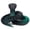 Black Green, variant on 3D Printed Snake Movable Articulated Snake, 3D Printed Animals For And Collectors, Home Office Executive Desk Decor Decorative Item