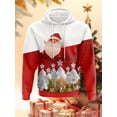 thumbnail image 5 of Sudadera con capucha y estampado 3D para hombre con temática navideña, sudaderas con cordón, ropa deportiva de manga larga, ropa para hombre con gráficos divertidos, 5 of 5