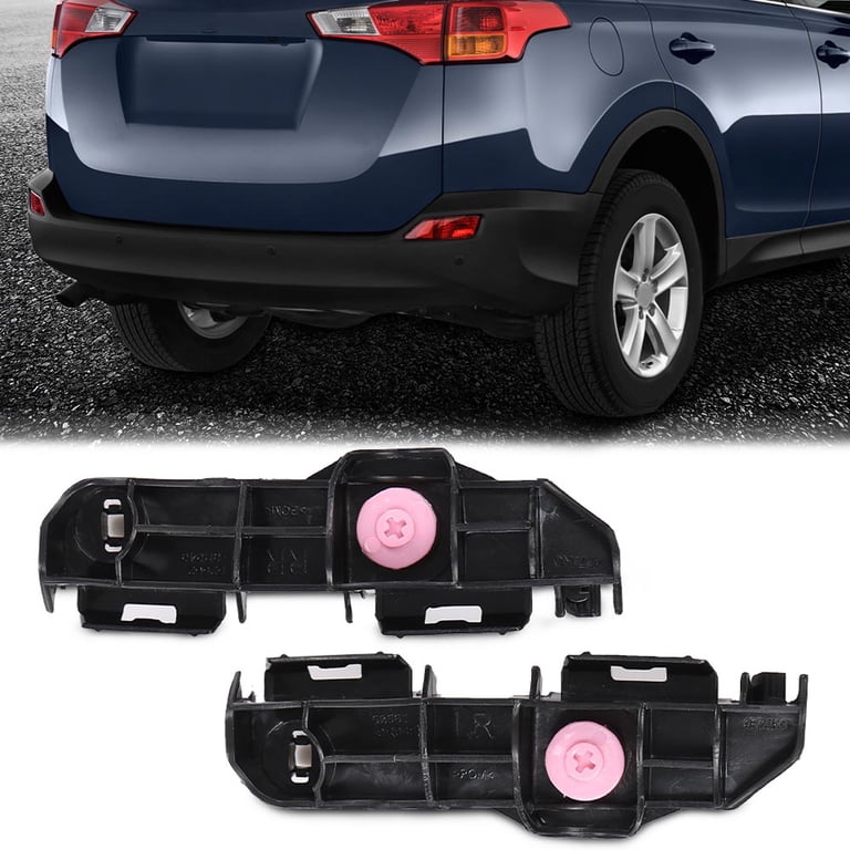 PIT66 Bumper Retainer Set of 2 Rear Left and Right Fit for Toyota
