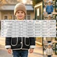 thumbnail image 3 of Aayomet Toddler Winter Coats Contrast-Trim Quilted Button Jacket for Kids Padded Cardigan (Coffee,4-5 Years), 3 of 9