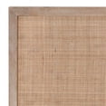 thumbnail image 6 of Pemberly Row Queen Bed Open Weave Caning and Solid Mango Wood in Taupe, 6 of 9