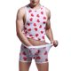 thumbnail image 2 of Pantalones Cortos Para Hombre Ropa Interior Calzoncillos Calzoncillos Calzoncillos Con Abultamiento - Blanco SG Sunnimix Camisetas para hombre, 2 of 8