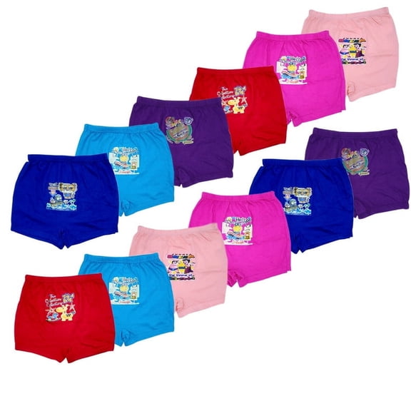 VastraMilap Baby Boys & Girls Cotton Bloomer Set - Pack of 12 Soft and Breathable Cotton Bloomers Ideal for Everyday Comfort