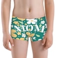 thumbnail image 5 of Yiaed Happy Mother's Day1 Print Boys' Boxer Briefs Cotton Casual Stretch Comfort Boys Boxers - Kids Boxer Briefs Underwear for Boys (6-18)-XX-Small, 5 of 5