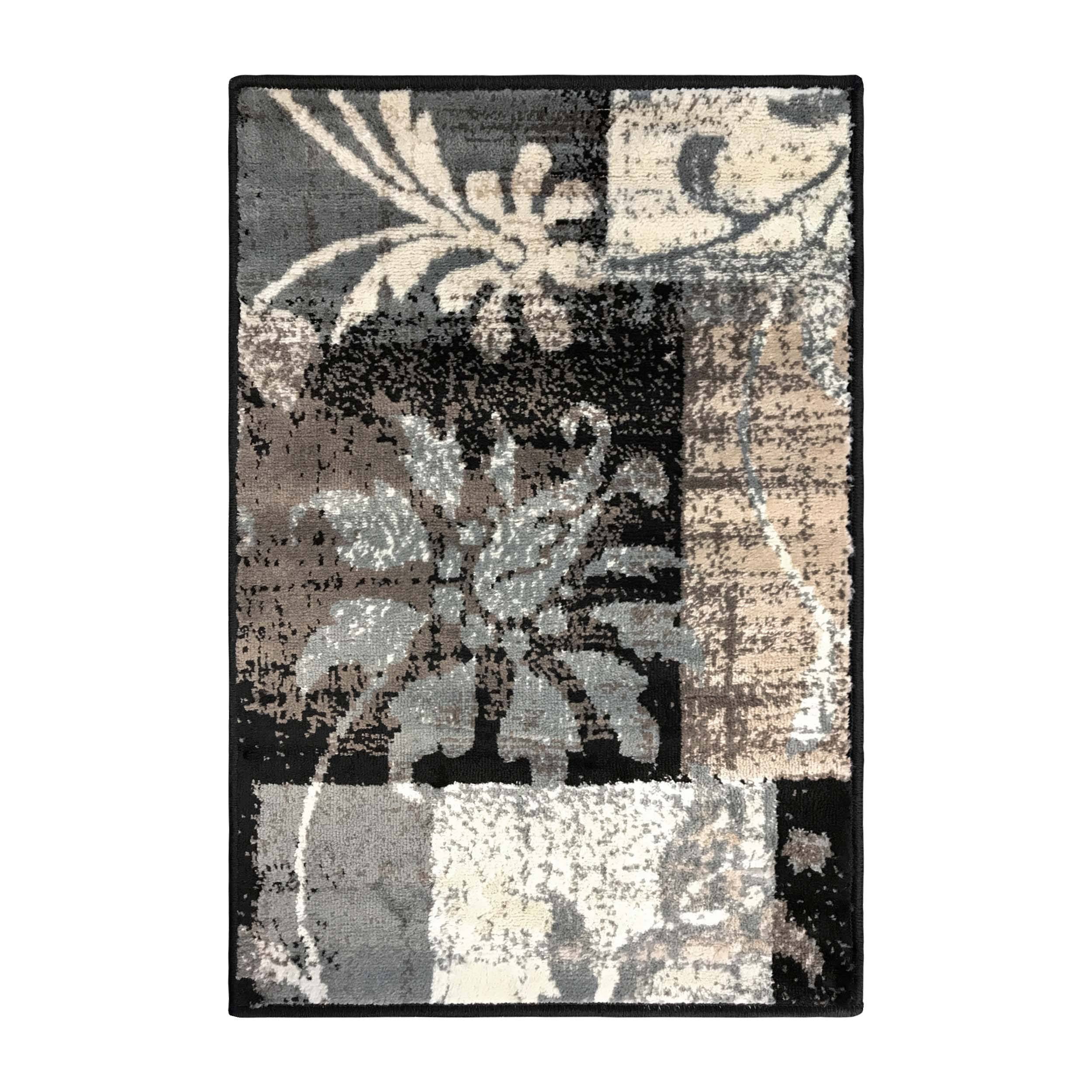 Superior Pastiche Floral Indoor Area Rug, 2' x 3', Beige