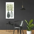 thumbnail image 6 of Epic Art 'Mud Cloth Vase III' by Cindy Jacobs, Acrylic Glass Wall Art, 24"x48", 6 of 8