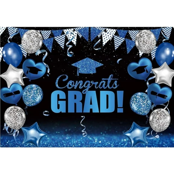 Graduation Backdrop Neon You Did It Congratulations Graduates Colorful Graffiti Brick Rustic Photography Backgrounds ration