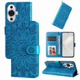 thumbnail image 1 of Funda tipo cartera GANGXUN para Huawei Nova 11 Pro , diseño girasol, cuero PU, soporte, cierre magnético, tarjetero, 1 of 5
