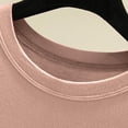 thumbnail image 4 of Long Sleeve Shirts for Women Fall Fashion 2026 Crew Neck Blouse Trendy Casual Solid Loose Comfy Going Out Tops Fall Outfits for Women 2026, 4 of 5