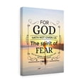 thumbnail image 5 of Scripture Walls Spirit of Fear 2 Timothy 1:7 KJV Scripture Bible Verse Canvas Christian Wall Art Ready to Hang Unframed, 5 of 9