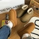 thumbnail image 3 of Botas de nieve para mujer, con puntera gruesa y suela gruesa, combinables, feas, lindas, acolchadas de algodón, botas básicas para mujer con punta redonda, cálidas y antideslizantes para mujer, 3 of 4