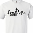 thumbnail image 4 of Inktastic Seattle Skyline T-Shirt, 4 of 5