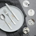 thumbnail image 3 of Dinner Forks, Silverware Forks Set of 12, Food Grade Stainless Steel Flatware Table Forks Sets, Mirror-Polished & Dishwasher Safe, Use for Home Kitchen, Party or Restaurant, 3 of 3