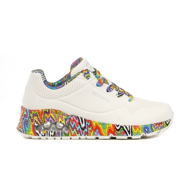 Skechers x Jen Stark pour Femmes Uno - Mini Drip Blanc/multicolore Espadrilles 177959.WMLT<span> - </span>8.5