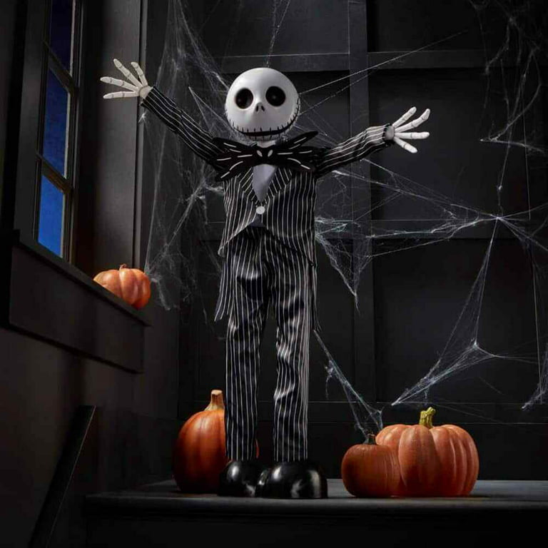 3 ft Animated Jack Skellington NBC Nightmare Before Christmas Halloween  Animatronic