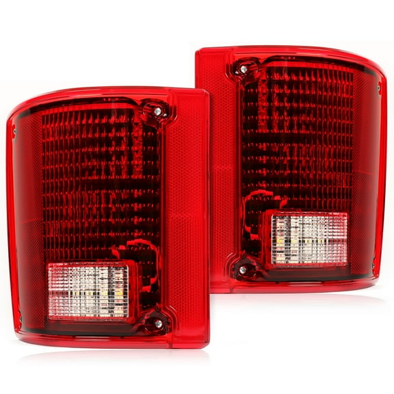 Pair Sequential Tail Lights LED Brake For Chevy Blazer C10 C20 C1500 1978-1991
