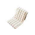 thumbnail image 2 of Cojín de Asiento con Respaldo Incorporado – Cojín de Invierno de Felpa Antideslizante y Grueso para Sillas, Taburetes y Sofás, Diseño Suave y Cálido Siamés, Marrón/Gris/Caqui, 2 of 6