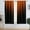 Orange, variant on Orange and Black Window Curtains Abstract Ombre Terracotta Boho Striped Two Tone Gradient Living Room Bedroom Window Drapes Treatment Fabric 1 Pair Home Decor, 42" W x 63" L, Fashion