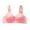 Hot Pink, variant on Women's No Side Effects Underarm and Back-Smoothing Comfort Wireless T-Shirt Bra(Hot Pink,44)