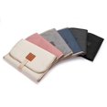 thumbnail image 2 of Cambiador de pañales plegable para bebé, impermeable, cambiador de pañales, cambiador de pañales portátil de viaje, sábanas para cambiar pañales (LBK), 2 of 5
