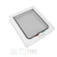 thumbnail image 3 of Puerta abatible para mascotas, respuesta rápida de puerta flexible controlable de plástico para mascotas de color blanco Jadeshay A, 3 of 8