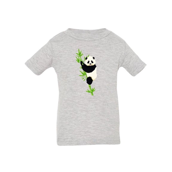 Panda Climbing Bamboo Tree T-Shirt Infant -Image by Shutterstock,  18 Months