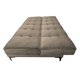 thumbnail image 5 of Sofa Cama Reclinable El Bazar Store Zeus Beige Terciopelo Futon 3 posiciones Abotonado Sala, 5 of 6