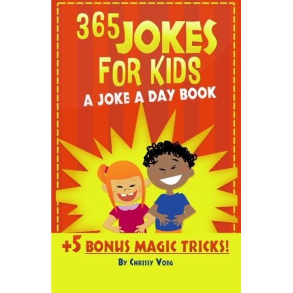 Pre-Owned 365 Jokes For Kids: A Joke Day Book +5 Bonus Magic Tricks