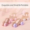 thumbnail image 2 of Small Wooden Cars Educational Wooden Toy Car Beech Toy Cars Wooden Toy Cars Wooden Vehicles for Infant over 3 Months, 2 of 5