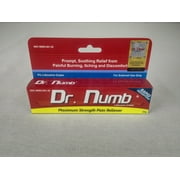 Dr. Numb  5% Lidocaine Cream for Skin Numbing Tattoo, Waxing Piercing, 30 g