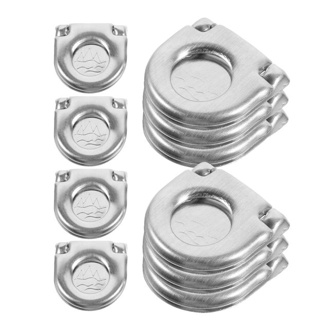 unbranded 10Ud Manijas De Inoxidable Para Cajones Y Armarios Empotrado Resistente Y Elegante