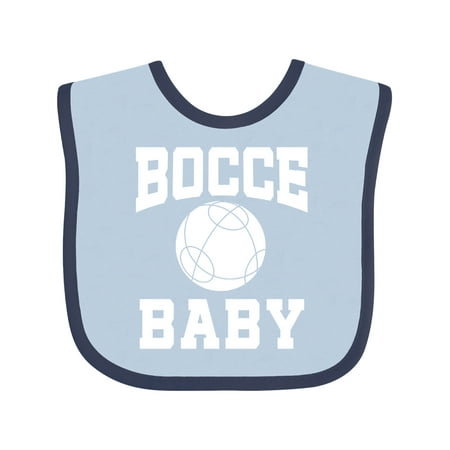 

Inktastic Bocce Baby Gift Baby Boy or Baby Girl Bib