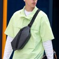 thumbnail image 3 of Riñonera Bolso de pecho Mochila con honda Paquetes de día de negocios para hombres Bolso de hombro i TOMSHOO Riñonera, 3 of 7
