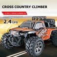 thumbnail image 4 of 1/18 alta velocidad 20 km/h todoterrenos RC todoterreno coches con batería (naranja) Likrtyny Para estrenar, 4 of 9