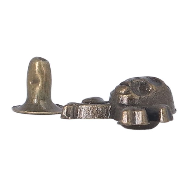 Skull Stud, Beautiful 80 Sets Metal Skull Rivets Fashionable Surfaces Plating Treatment For Belts ANGGREK Otros