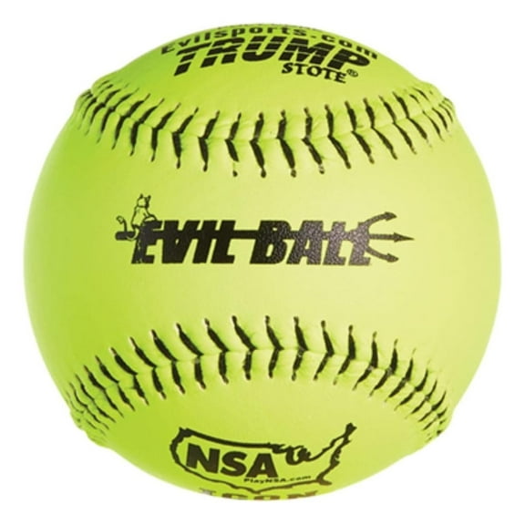 Sports Softball 12in 44/400 NSA Dozen - Green (Faux Leather)