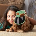 thumbnail image 3 of Pet Sun Hat Dogs and Cats Outdoor Adventure PVC Lightweight Adjustable Shade Cap Small Medium Large, 3 of 7