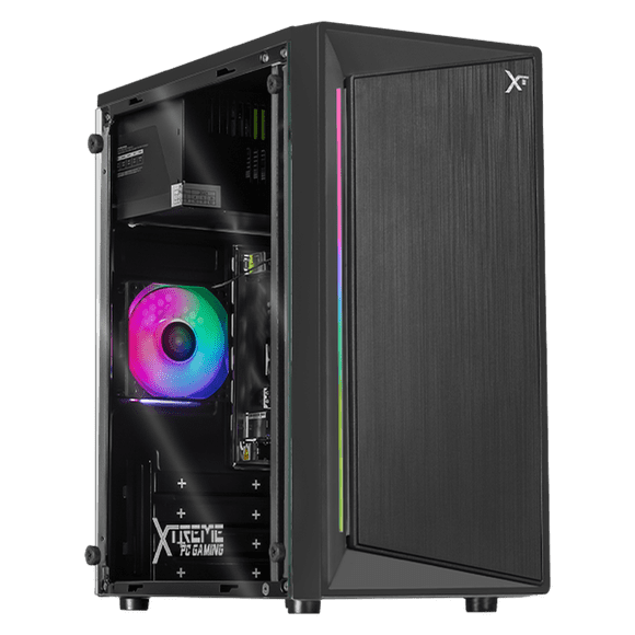 Computadora Escritorio Xtreme PC Gaming Intel Core i5 10400T 16GB SSD 500GB WIFI Grey juegos casuales, trabajo y estudio